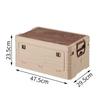 Double-Layered Picnic Storage Box, Folding Design for Outdoor Use with Multi-Functional Organizer