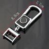 For Cadillac ATS BLS CT4 CTS EXT SLS SRX XT5 XT6 XTS Escalade Deville DTS Fashion Car Metal Keychain Key Rings Holder Decoration