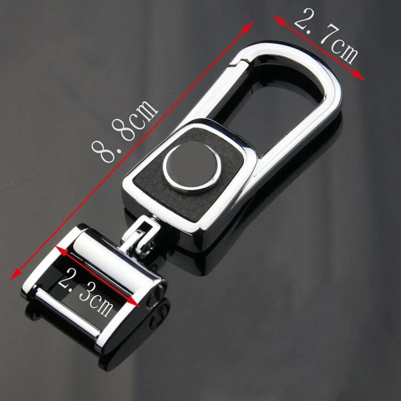 For Cadillac ATS BLS CT4 CTS EXT SLS SRX XT5 XT6 XTS Escalade Deville DTS Fashion Car Metal Keychain Key Rings Holder Decoration