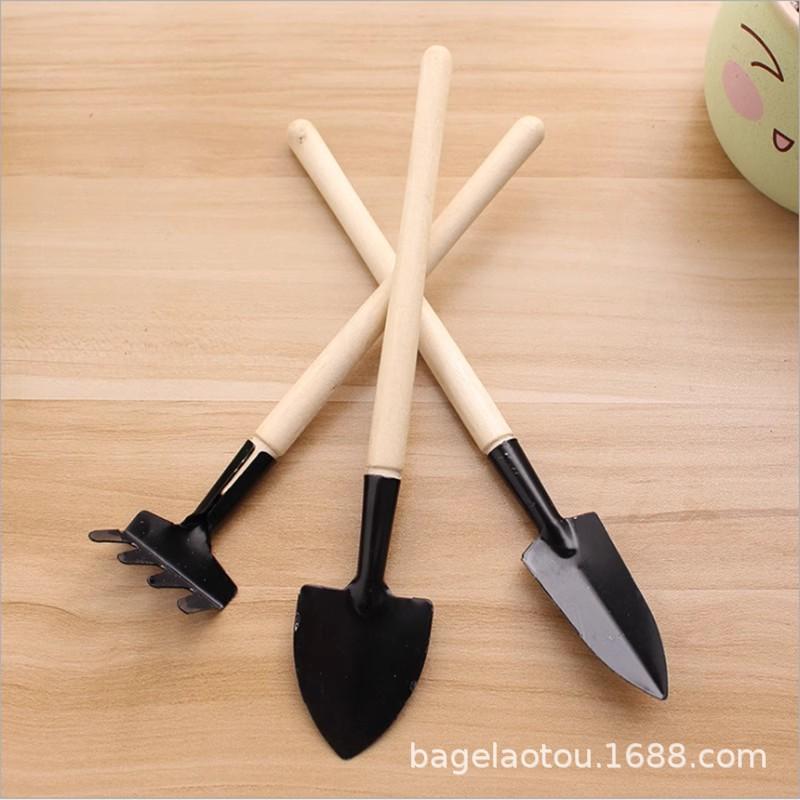 Horticulture Three Piece Set Potted Small Shovel Flower Bonsai Soil Loosening Flower Vegetable Planting Tools Garden Hand Tools
