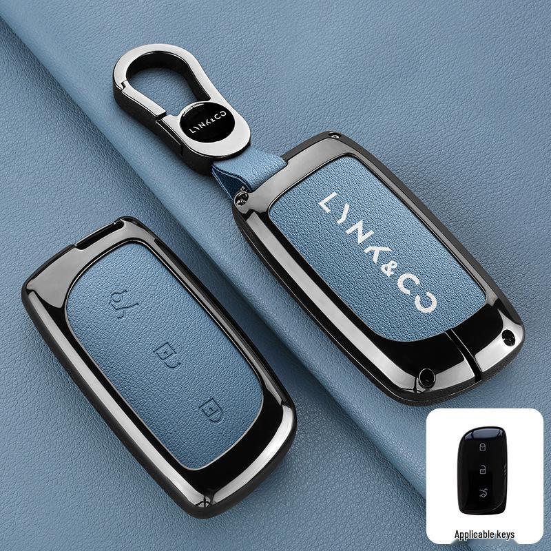 Lynk & Co Key Cover for 2022 Models: 06, 23, 01 New Energy, 05, 09 - Premium Bag & Buckle