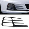 Car Front Bumper Fog Light Lamp Grill Cover For VW Volkswagen Scirocco 2015 2016 1K8853665E 1K8853666E