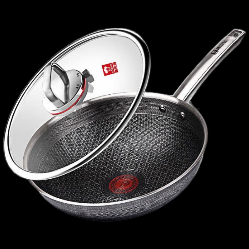 KOBACH 6th Gen Double Honeycomb Non-stick Wok