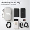 Car Interior Data Cable Storage Bag Mini EVA Case Travel Pack For Jeep Renegade Compass Grand Cherokee Wrangler JK Patriot Liber AJY1