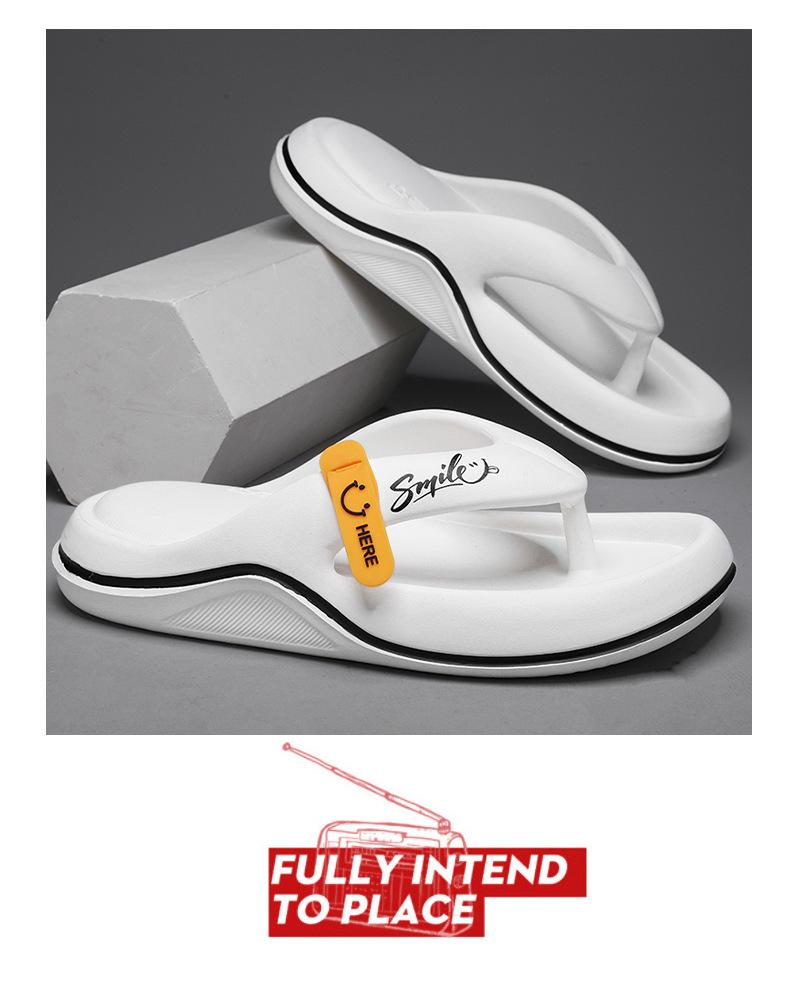 Men's Lightweight Cross-Border EVA Flip-Flops: Trendy Outdoor Casual Beach Slippers with Comfort Step.