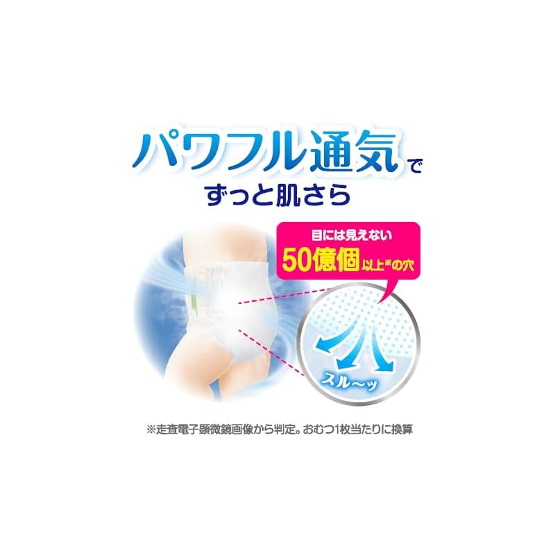 Merries [Tape Type, Size S] Dry Air Through (4-8kg) 74 Diapers []
