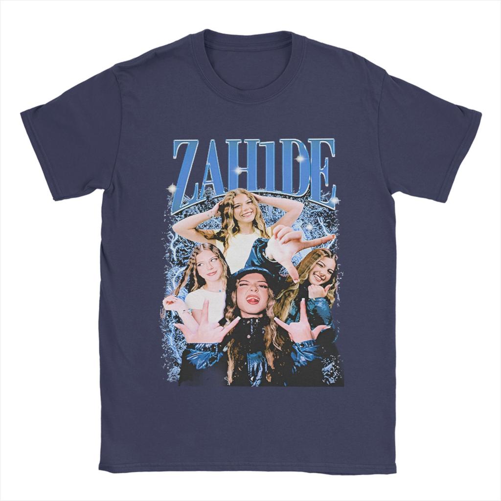 Retro Zahide Bootleg  Merch Men Women T Shirt 100% Cotton Tee Graphic Printed  T-shirt Clothes