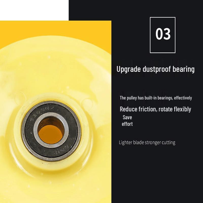 Tenda Triple Cable Conveying Nylon Pulley