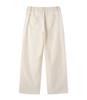 BLACKBROWN Semi-Wide Fit Cotton Pants [L-Beige]