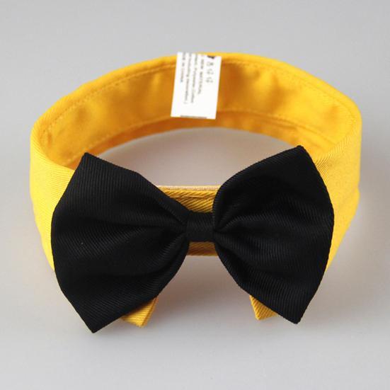 Fashion Dog Puppy Cat Bow Tie Adjustable Neckband Collar Neck Strap Pet Supplies