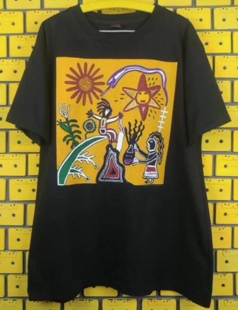 1993 Midnight Oil T-shirt Earth and Sun and Moon Tour Tee 2XL