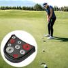 Capac pentru cap pentru putter de golf cu închidere magnetică Capac pentru cap pentru club de golf din piele artificială Protector pentru cap pentru club de golf magnetic puternic Accesorii pentru club de golf