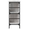 Sideboard Gray Sonoma 102 x 32 x 73.5 cm Engineered Wood