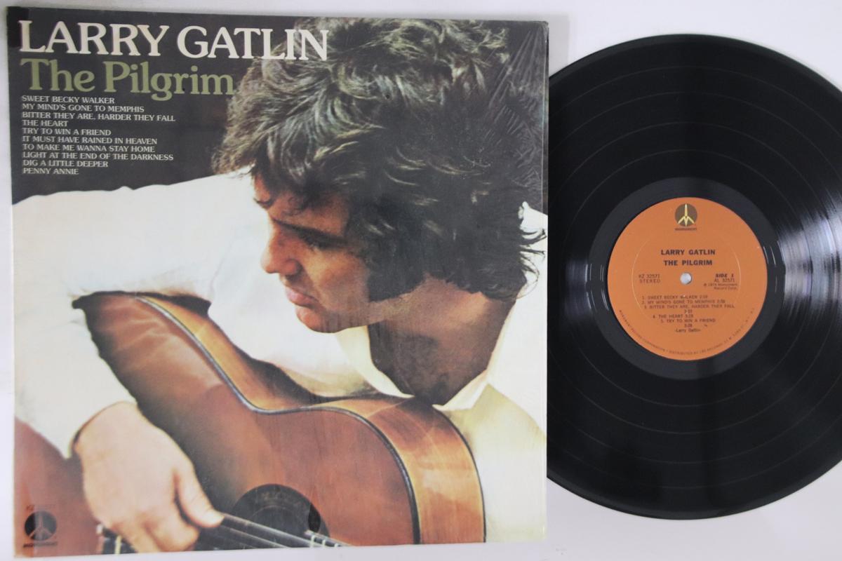 

LP Record LARRY GATLIN - Pilgrim KZ32571 MONUMENT 1974 US Country Used