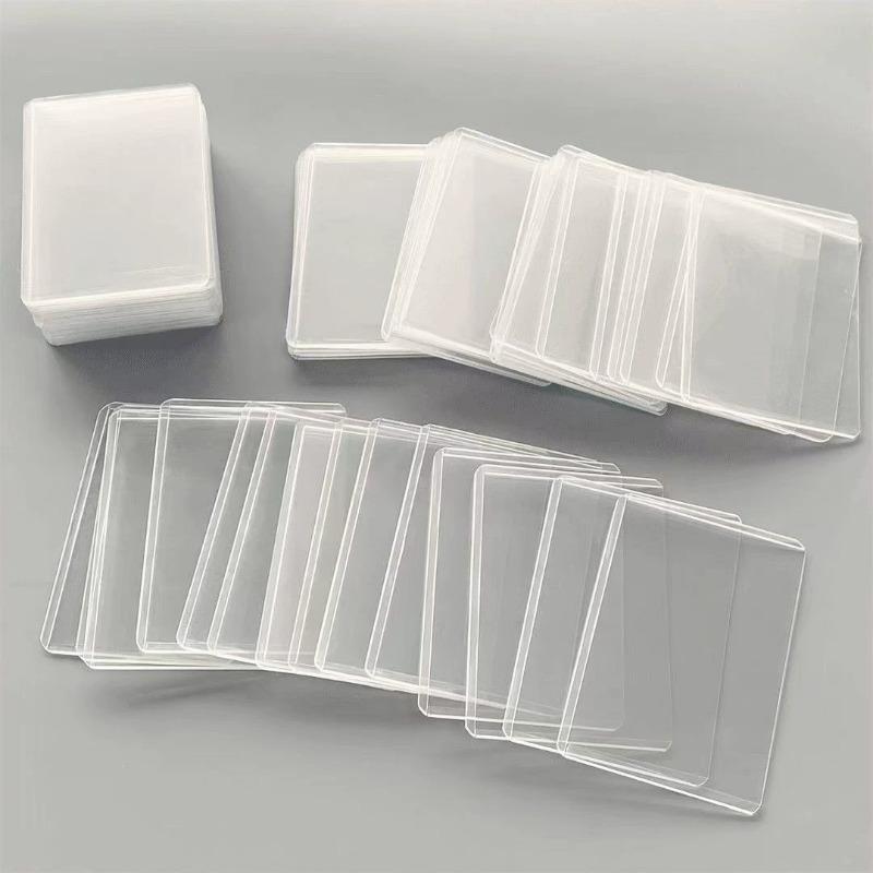 1-100 szt. 35PT Przezroczyste 35PT Koszulki na karty TopLoaders Twardy plastik PVC Uchwyt na karty do gry Pokrowiec na kolekcjonerskie karty kolekcjonerskie