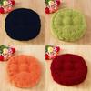 Plush And Comfortable Round Corduroy Chair Pad Cushion For Tatami And Patio