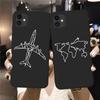 Luxury World Map Travel phone Case For iPhone XR XS Max X XS 12 11 13 Pro max SE 2020 7 8 Plus Silicone Soft airplane Cover