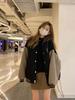 Women's 2023 Autumn Loose Color Block Baseball Jacket - Trendy, Versatile, Casual Top