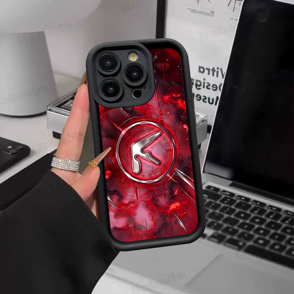 Funda de Silicona para Teléfono DJ A-Aphex T-Twin Para IPhone 17 Pro Max 16 15 14 13 12 11 Plus 17 Air
