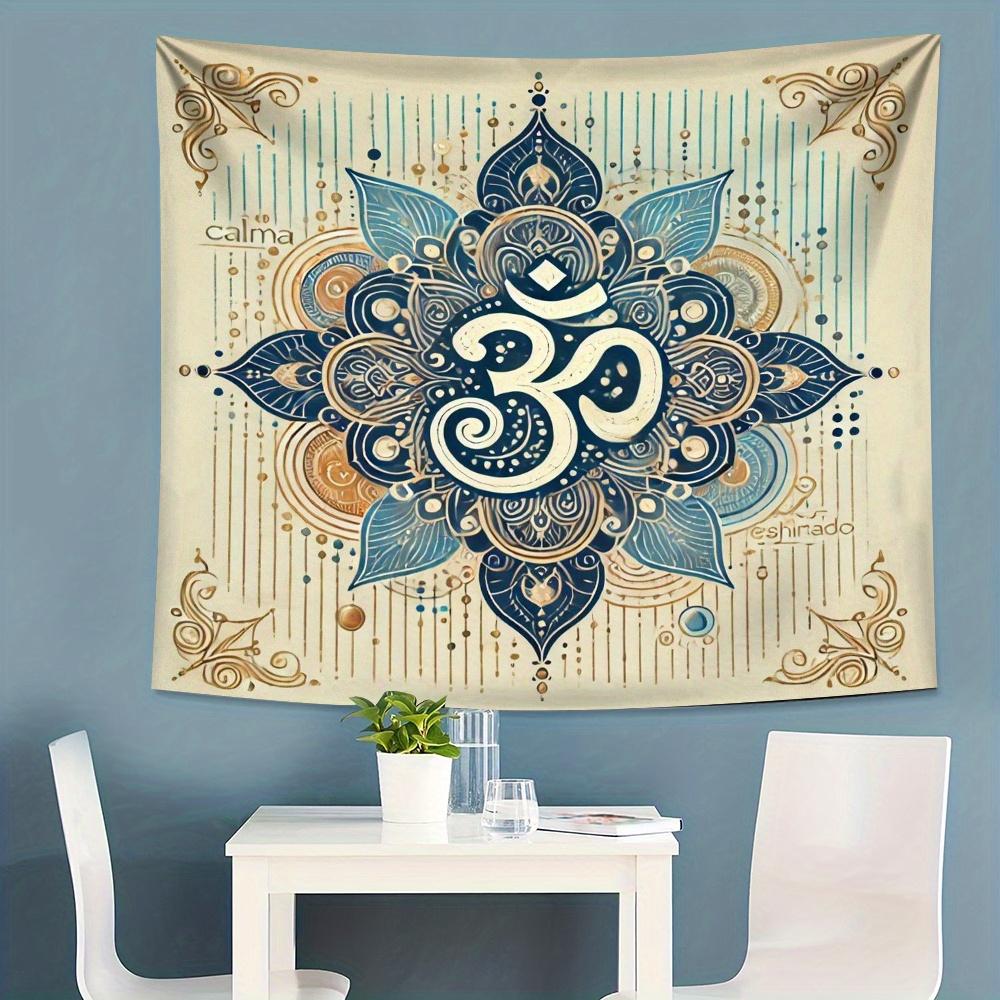 VIKAMA Bohemian Mandala Pattern Feature Wall Tapestry Living Room Bedroom And Hallway Decorative Hanging Home Decoration