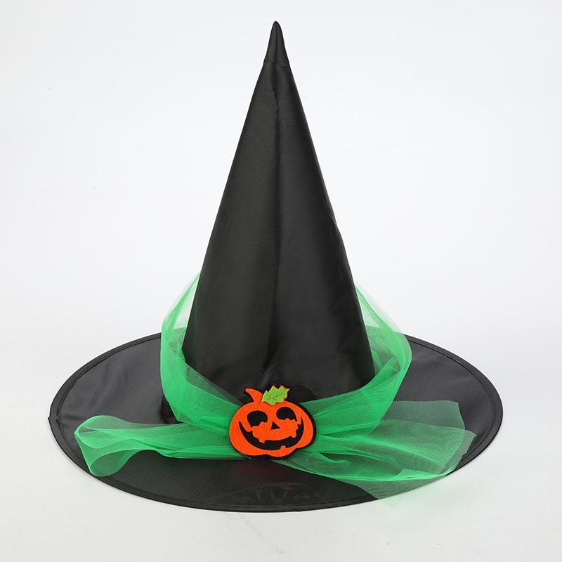 Halloween Hats Decoration Props Cosplay Witch Net Gauze Headwear Witch Halloween