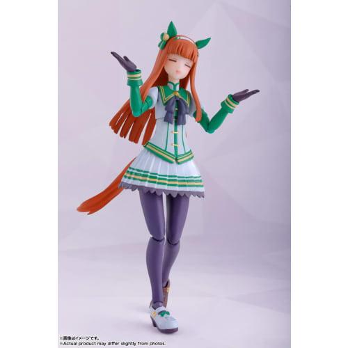TAMASHII NATIONS S.H.Figuarts Uma Musume Pretty Derby Silence Suzuka, Approximately 134mm, ABS & PVC Painted Action Figure