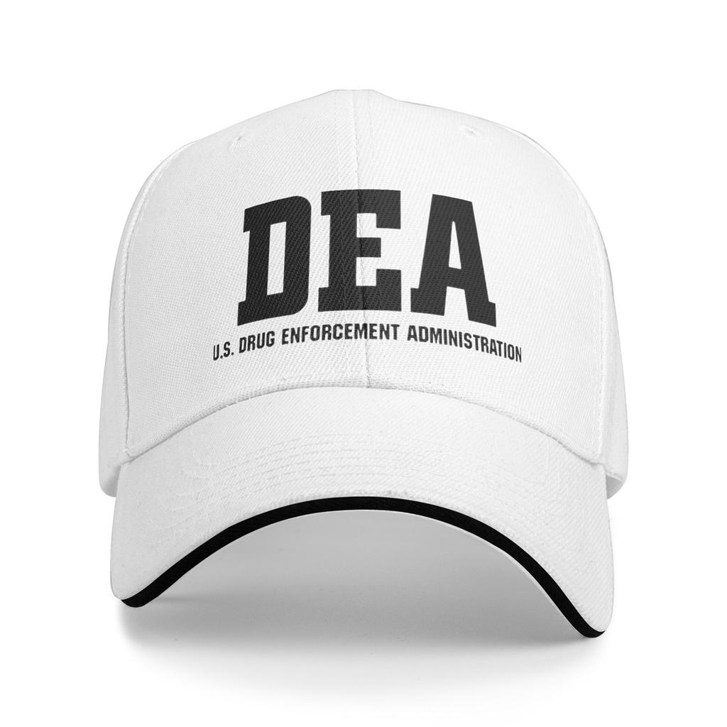 DEA Logo US Federal Interdiction Agency Baseball Caps Hip Hop Sandwich Hat Unisex Style Adjustable Headwear Fishing