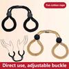 Sex Handcuff Hand Restraint Erotic Shackle Binds Sex Rope Slave Bondage Sexope Ankle Cuffs Backhandcuff Easy To Use Toy