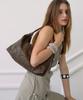 Sand Museum Cactus Hobo Bag Mini [Dark Brown]