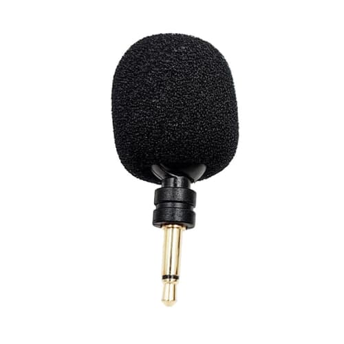 Mini Bendable 3.5mm Jack Microphone Portable Small Microphone for Sound Card Recorder Mobile Phone Smartphone Mini Mic