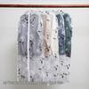 Transparent Waterproof Hanging Garment Bag - Dustproof, Moisture-Proof, Washable Suit & Coat Cover