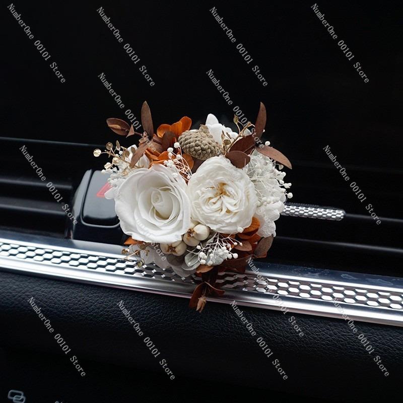 Car Aromatherapy Water Ornament,Air Vent Decoration Accessory with Perfume Diffuser,Creative Interior Decoration Vehicle