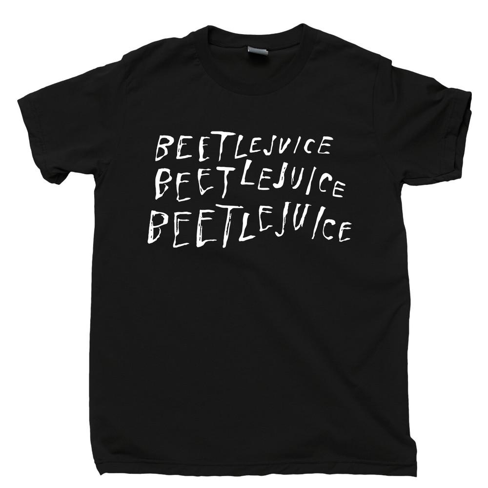 

Beetlejuice T Shirt Lydia Deetz Tim Burton Movie Costume Poster DVD Blu Ray Tee 2XL