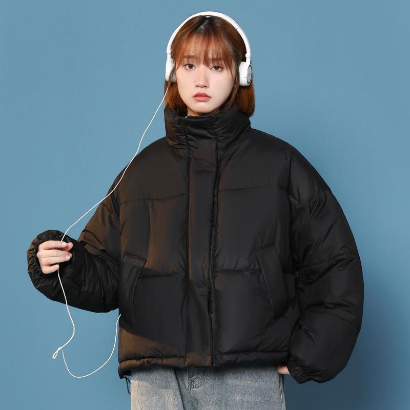 Winter down cotton jacket women's 2025 new versatile design bread jacket ins thickened jacket trend