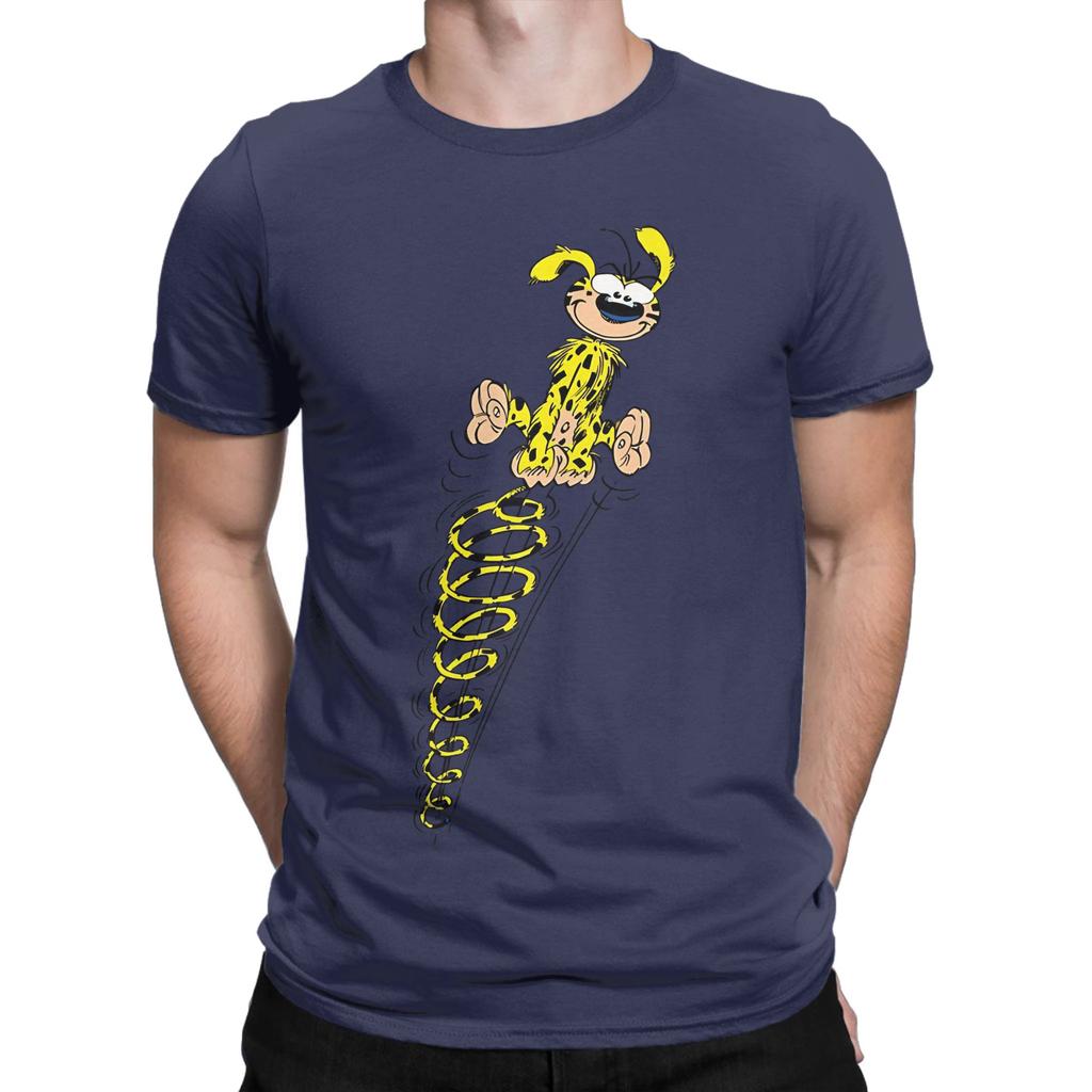 Funny Unisex Spirou Funny 100 Cotton Tshirt Marsupilami Tees Tops For Unisex