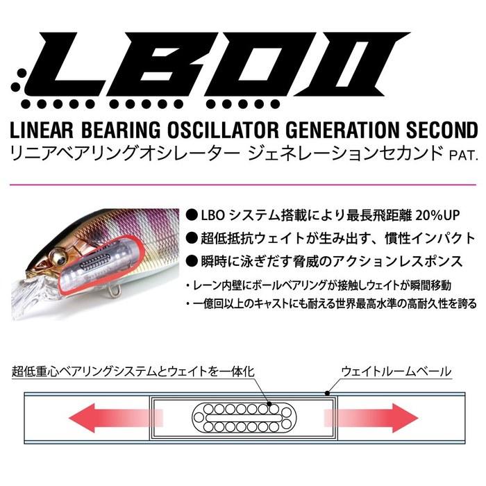 Megabass DEEP-X 200 LBO Shuku-cho Pink, 70mm