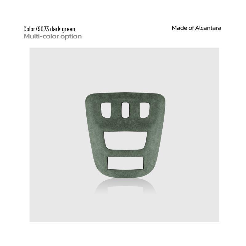 Zeekr 009 Alcantara Suede Interior Light Cover - Protective Reading Light Decoration