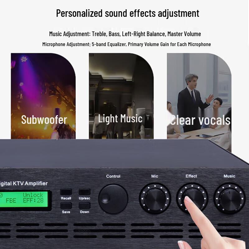 Huido DL-400 Wireless Bluetooth HIFI Integrated Amplifier (CN version)