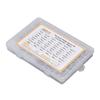 480PCS Screw Kit Pan Head Cross 304 Stainless Steel Screw Nut Washer Assortment Kit M2 M2.5 M3 M4