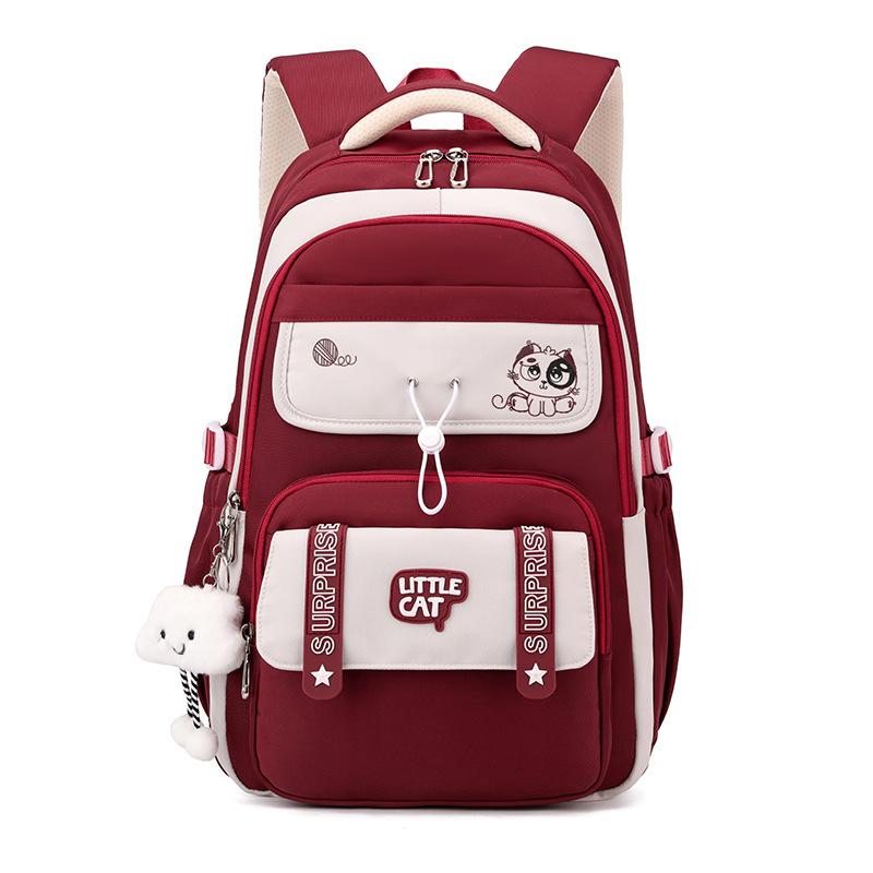5 Color Teenage Boys Girls Primary Children School Bags For Nylon Waterproof Kids School Backpacks Grade 1-6 Boy Child Book Bag