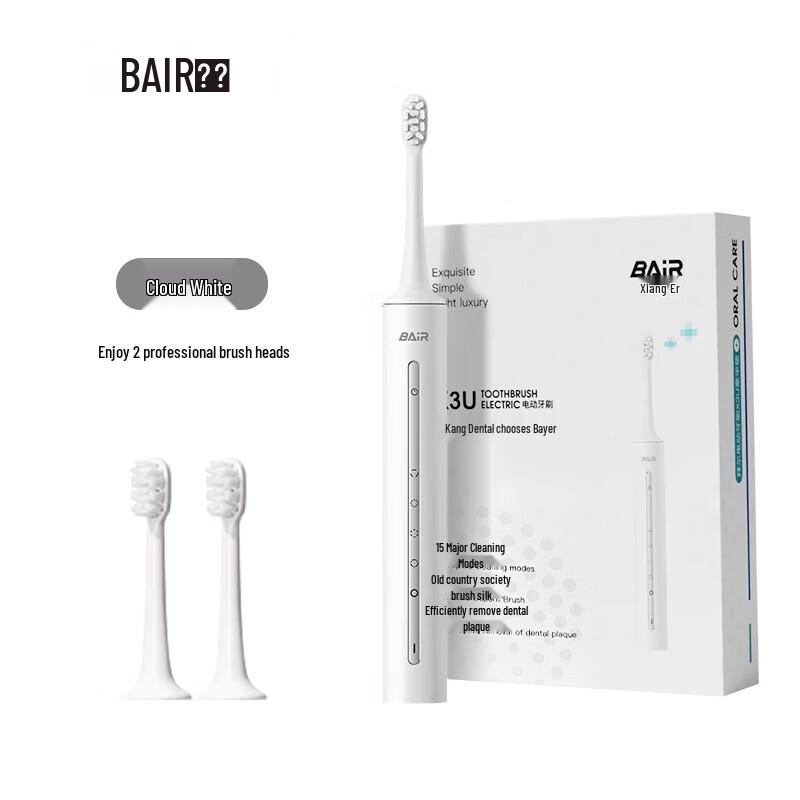 

BAIR X3U Rechargeable Sonic Electric Toothbrush