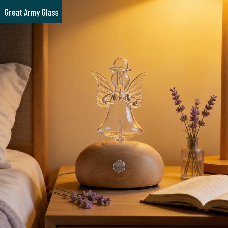 Solid Wood Flameless Aromatherapy Diffuser for Essential Oils