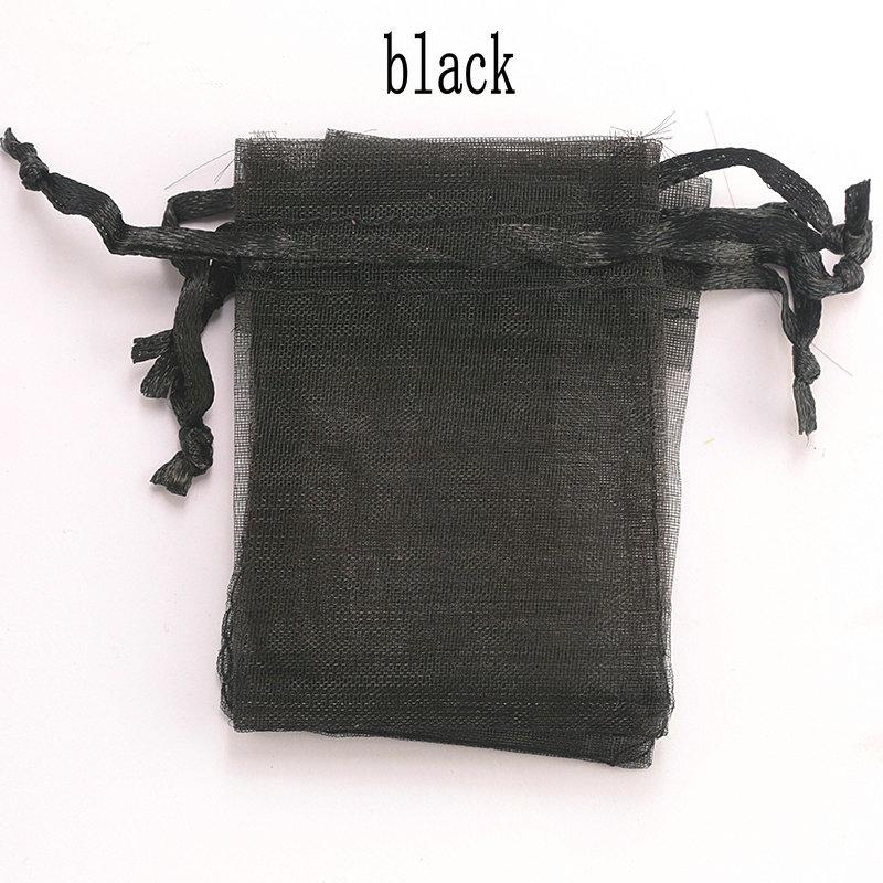 Wholesale 16 color 100pcs/lot 9*12cm organza Christmas wedding gift bags candy bag jewelry packing drawable organza bags&pouch