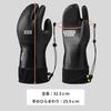 Showaglove cold-resistant glovesoutdoor TEMRESfully waterproof TEMRES TFmitten (mitten) black inner gloves cuff drawcord