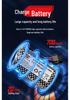 Children's High-Speed Remote Control Boat - Waterproof, Shockproof, Anti-Flip with Lights, 2.4G Yacht