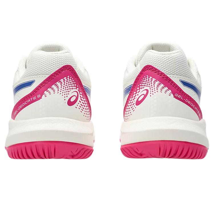 Asics Gel-Dedicate 8 Comfortable Fashionable Simple Versatile Training Shoes Kids Sneakers Off-White 1044A077-105