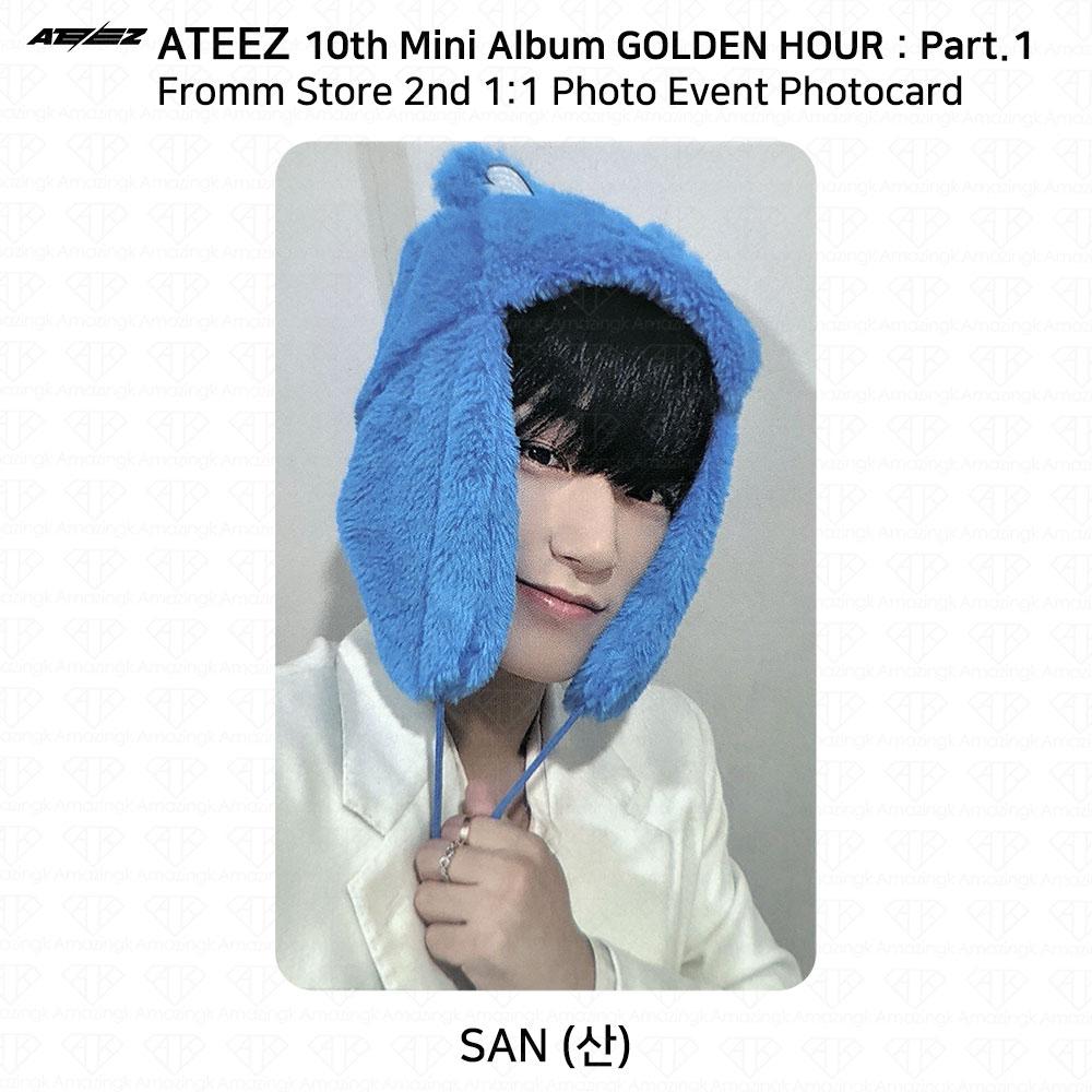 

Золотой час ATEEZ, часть 1, магазин Fromm, 2-й 1:1 фото-видеозвонок, фотокарточка мероприятия San - 1:1 Photo