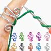 10/14/15 Pcs Yarn Tension Rings Crochet Rings Adjustable Crochet Tension Rings Knitting Crochet Rings for Crocheting