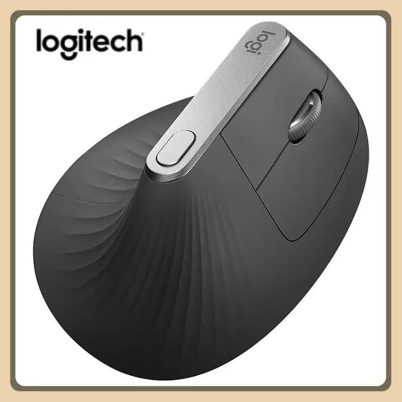 Logitech Ergonomic Series MX Vertical Wireless Bluetooth Mouse Vertical Office Dual Mode Mouse Suitable for Large Hands