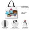 Borsa Termica per Pranzo Toca Boca Game per Donne Bambini Scatole per Alimenti a Prova di Perdite Borsa Termica Tote